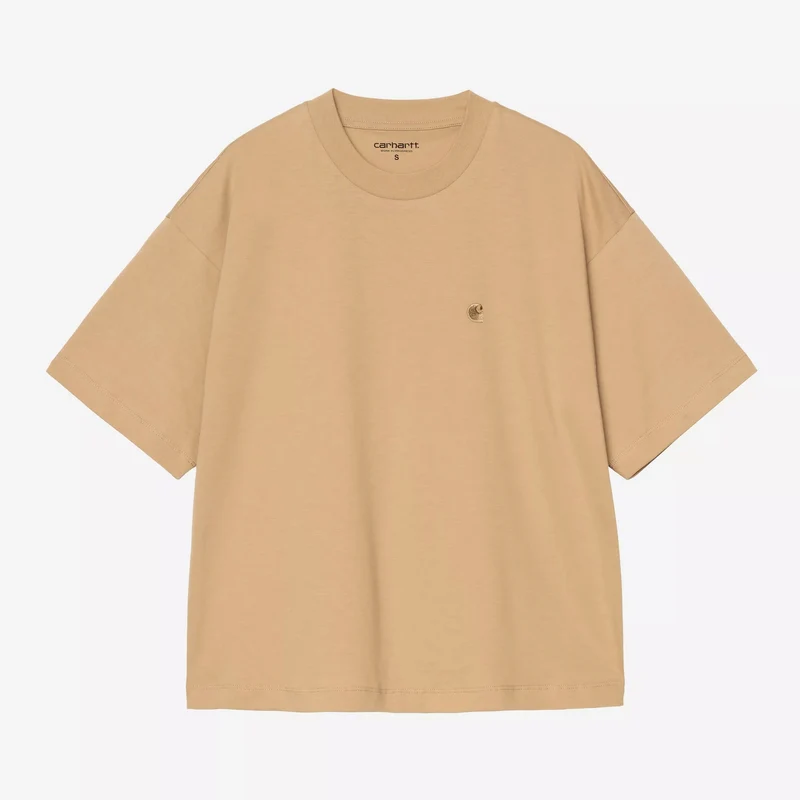 W S/S Chester T-Shirt Dusty H Brown