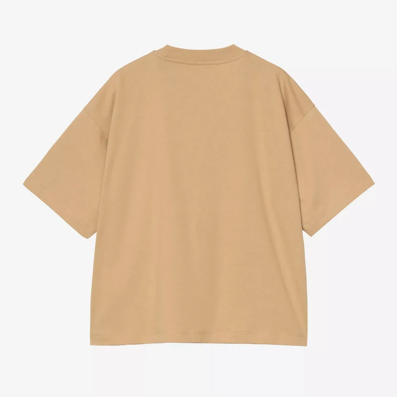 W S/S Chester T-Shirt Dusty H Brown