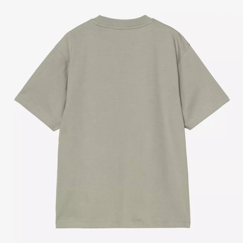 W S/S Pocket T-Shirt Shady Green