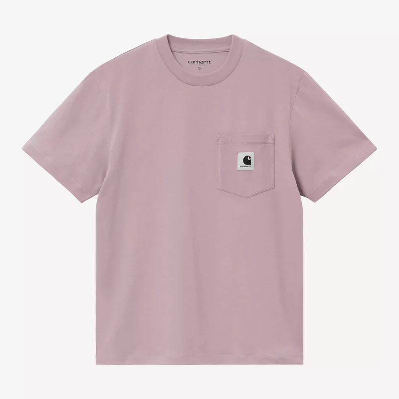 W S/S Pocket T-Shirt Hortensia