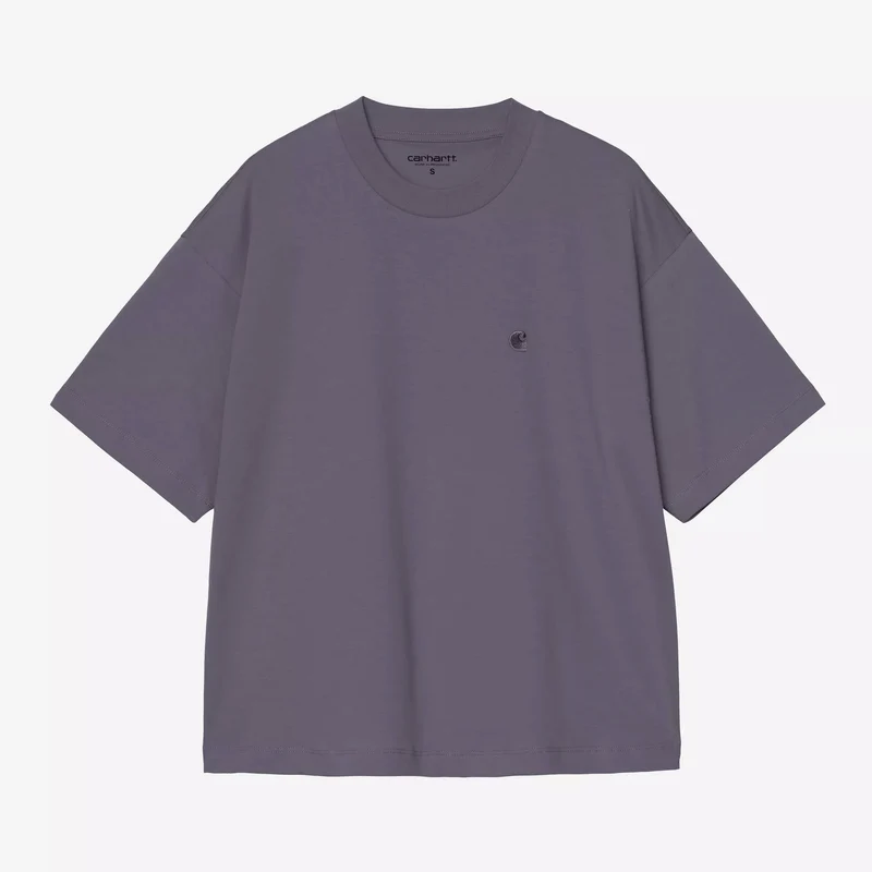 W S/S Chester T-Shirt Shady Purple