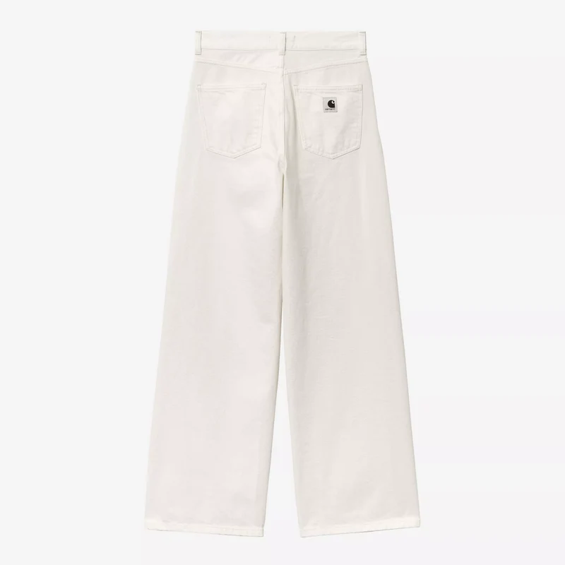 W Jane Pant White Rinsed