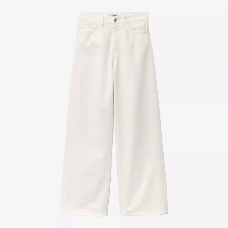 W Jane Pant White Rinsed
