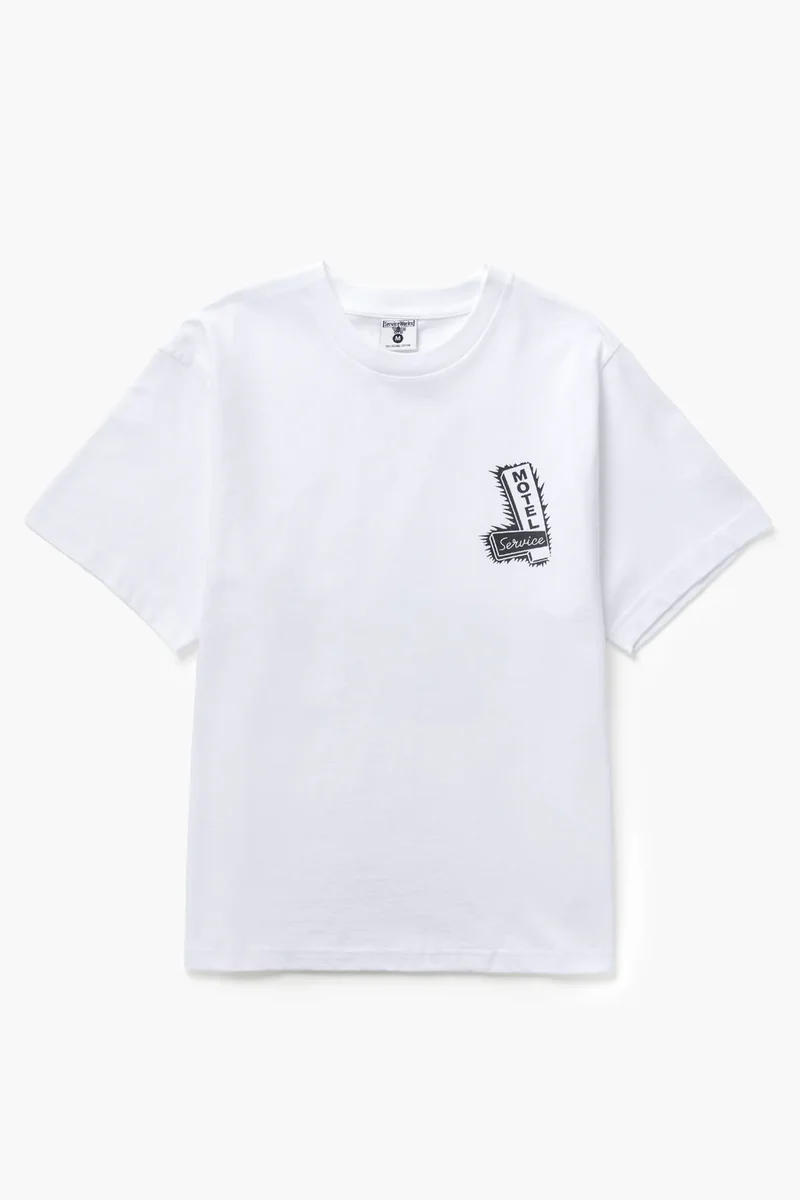 Motel Tee White