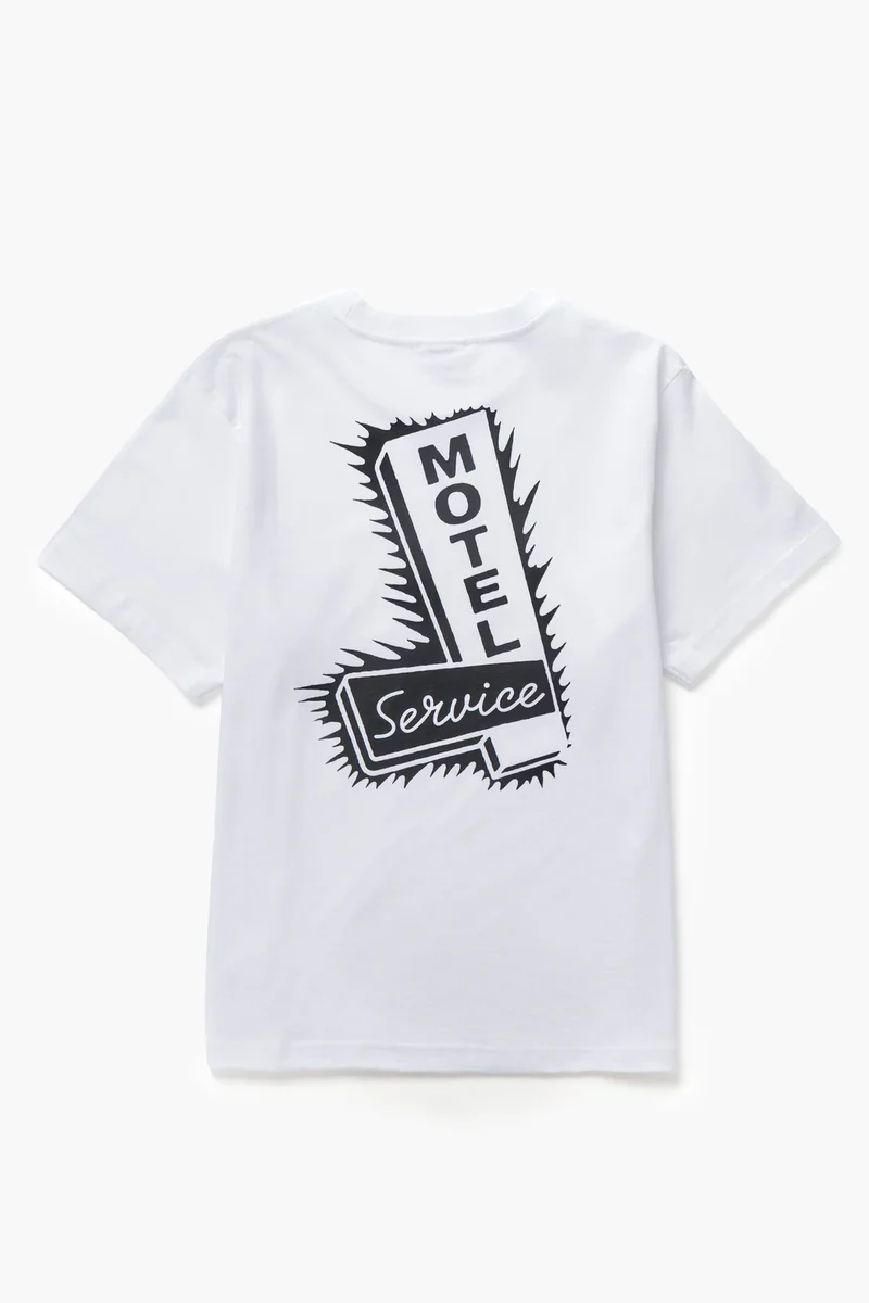 Motel Tee White