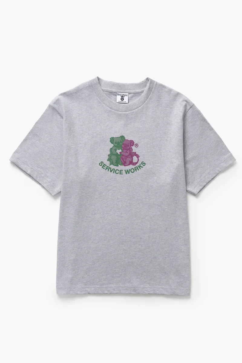 Family Fruit Tee Heather Grey