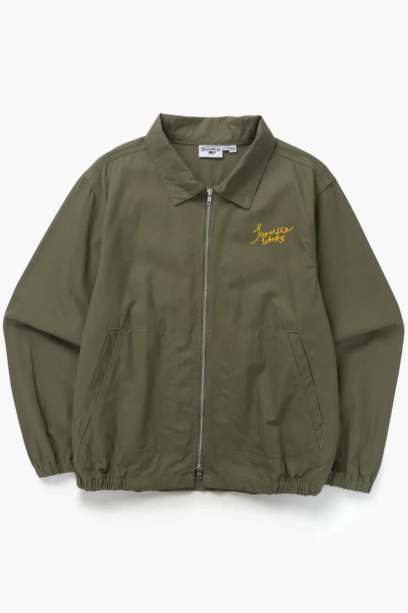 Twill Work Jacket Olive