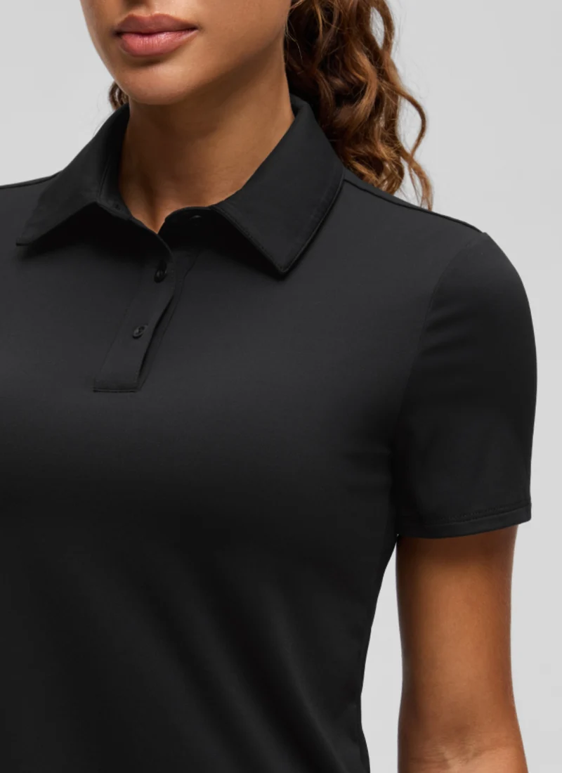 Hip Length Polo Slim Fit Short Sleeve