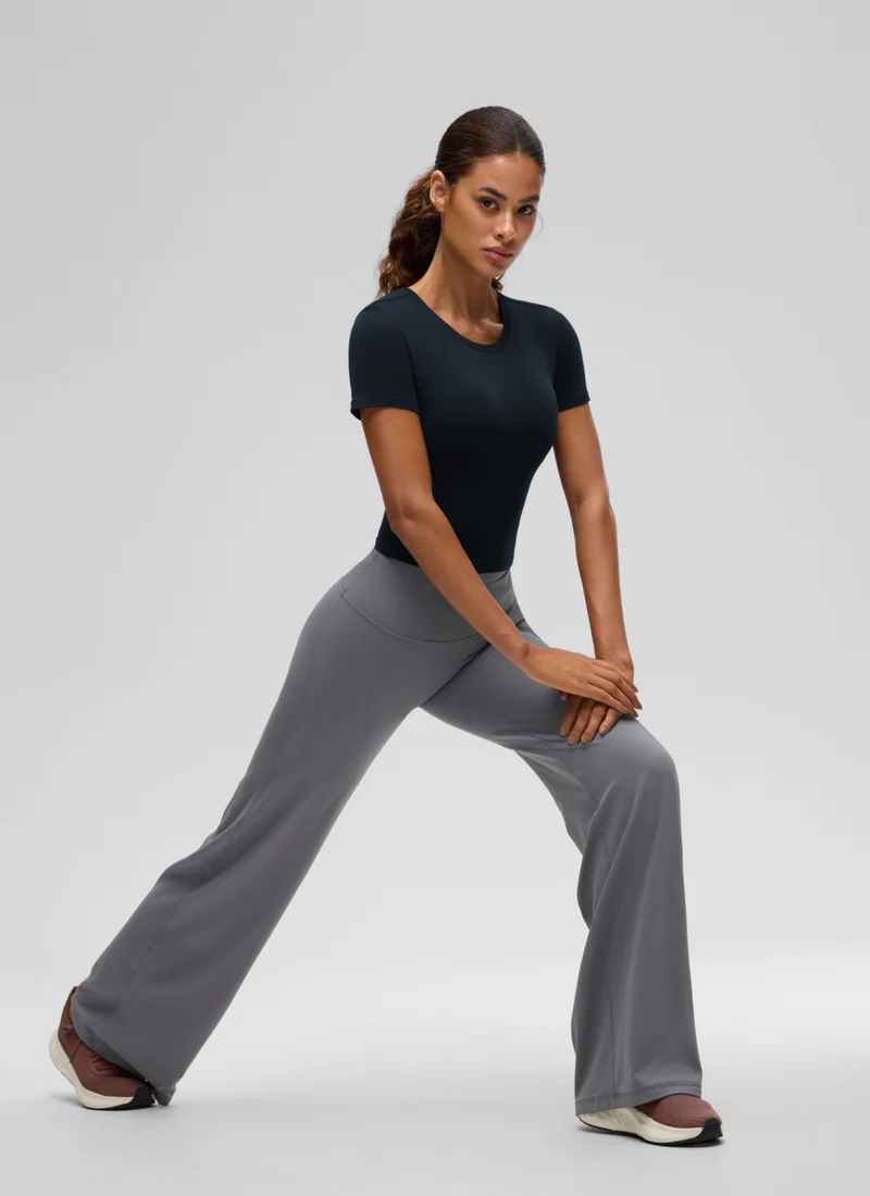 Softembrace Crewneck Cropped Short Sleeve