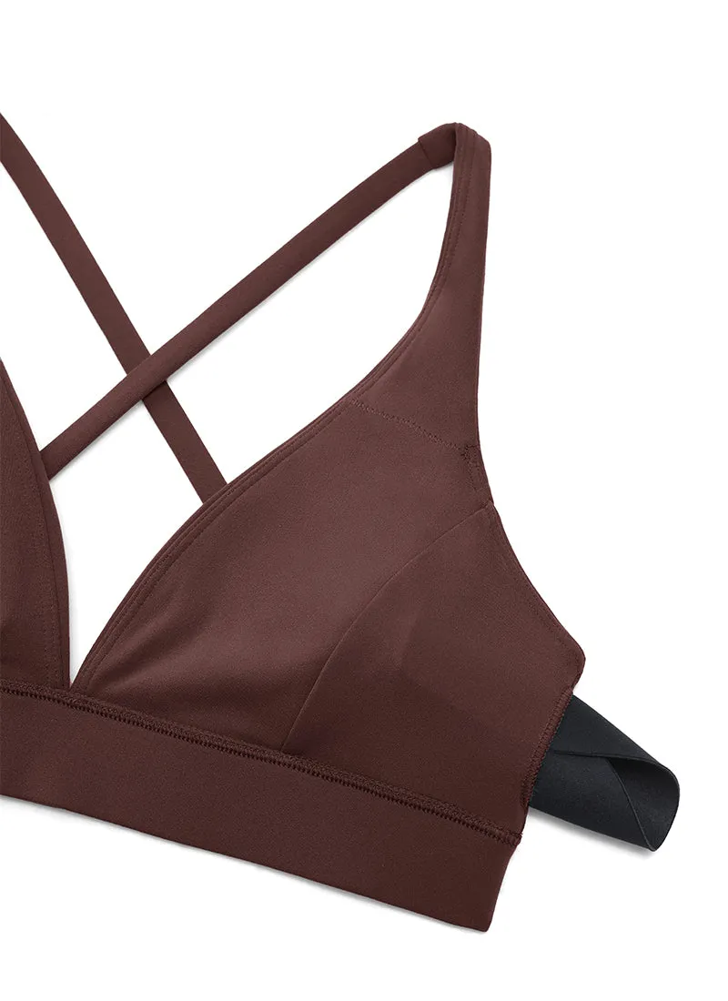 Butterluxe Thin Strap Criss Cross Bra