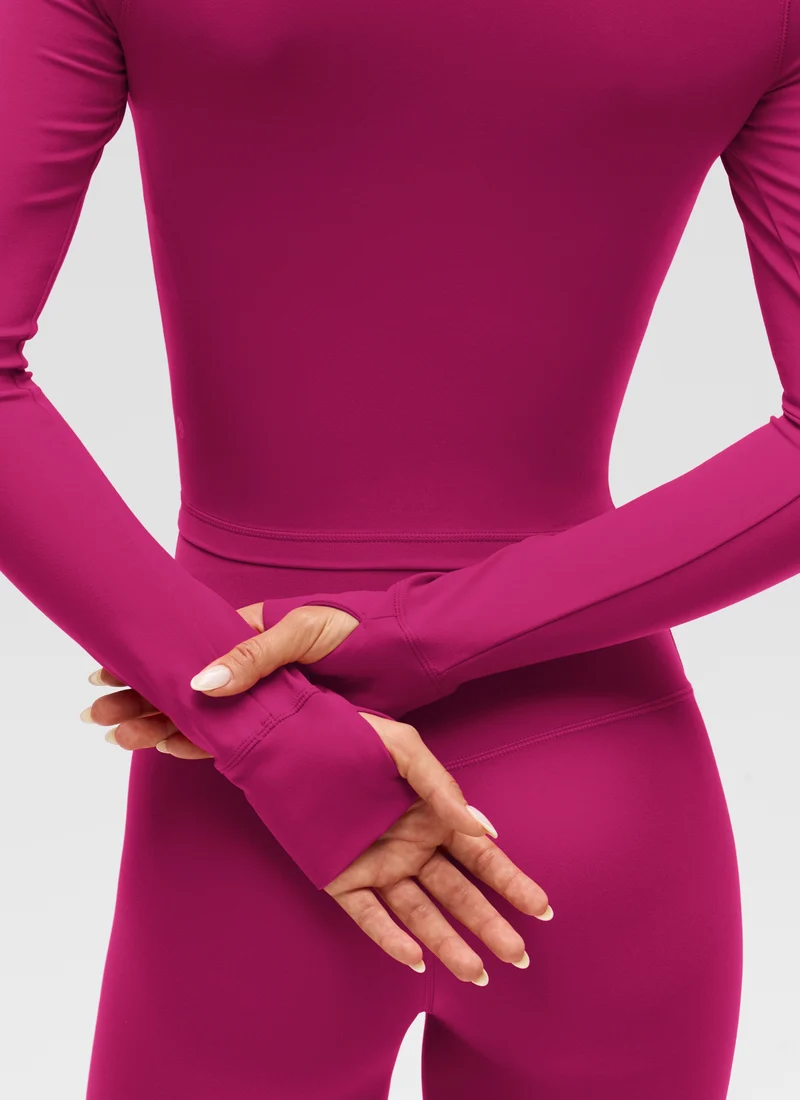 Butterluxe ThumbHole Cropped Jacket