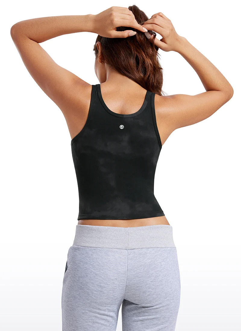 Butterluxe Double Lined Scoop Neck Tank