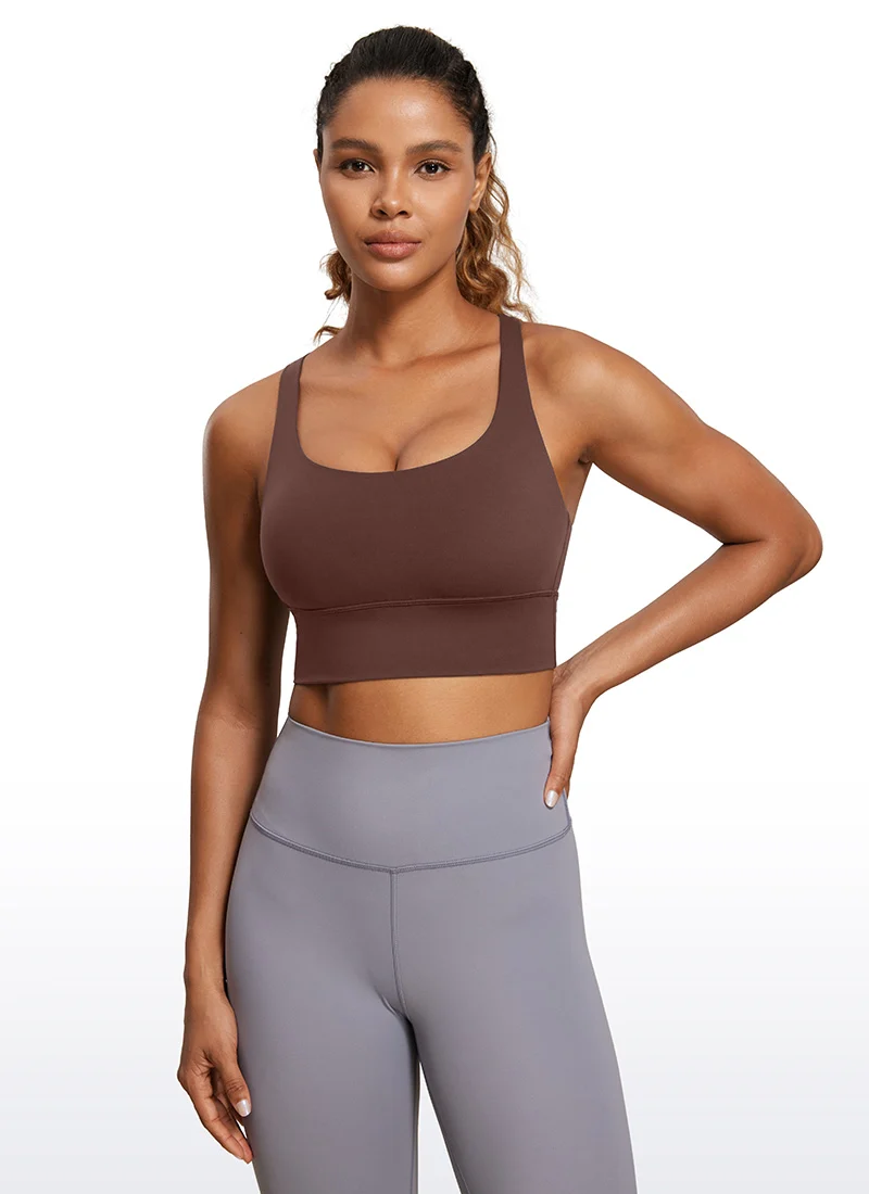 Nakedfeel Longline Criss Cross Back Bra