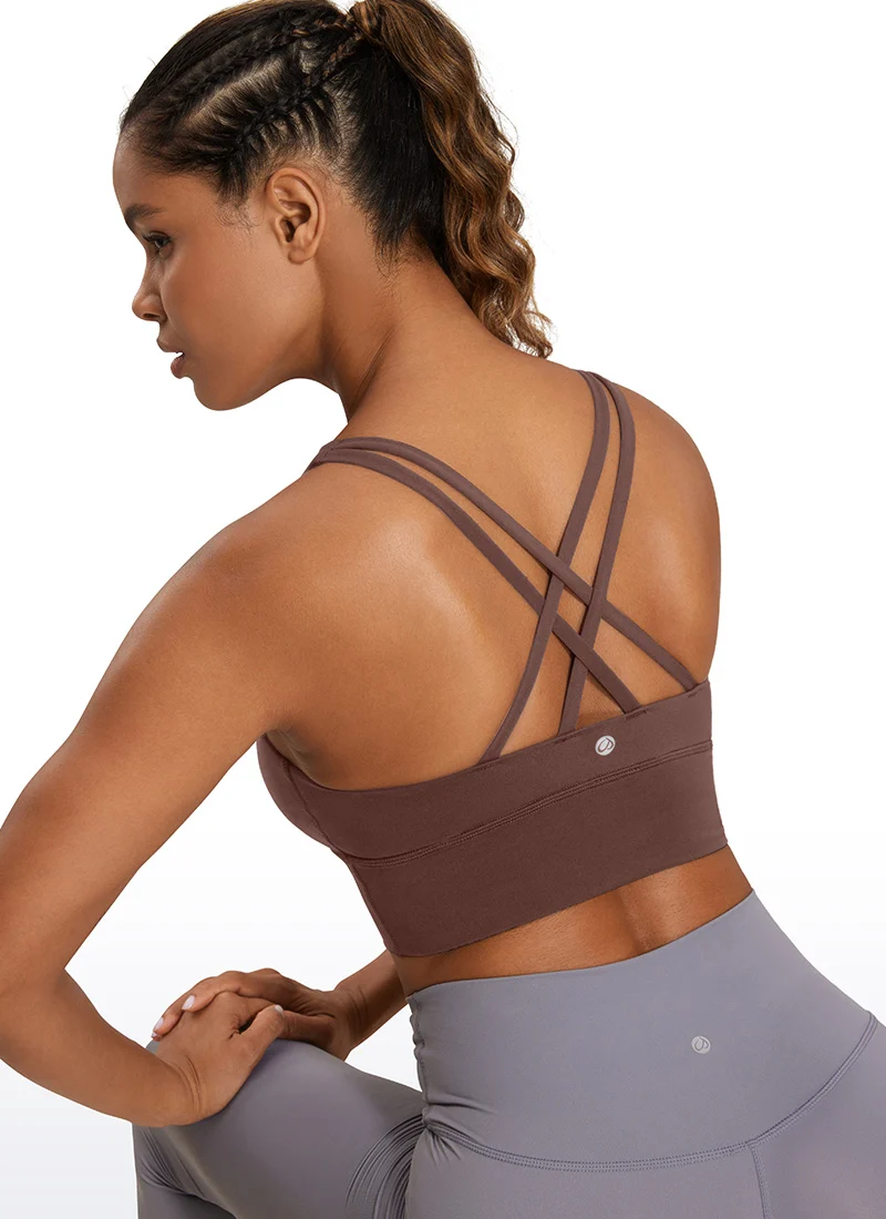 Nakedfeel Longline Criss Cross Back Bra