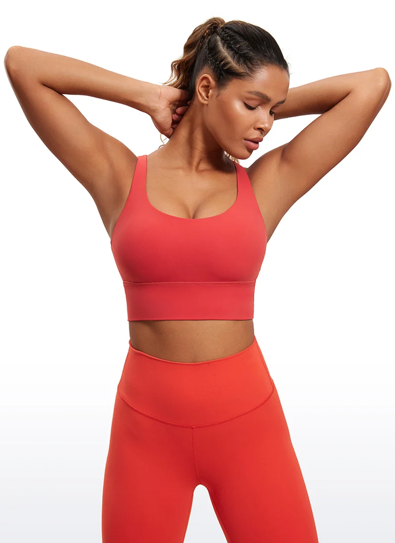 Nakedfeel Longline Criss Cross Back Bra