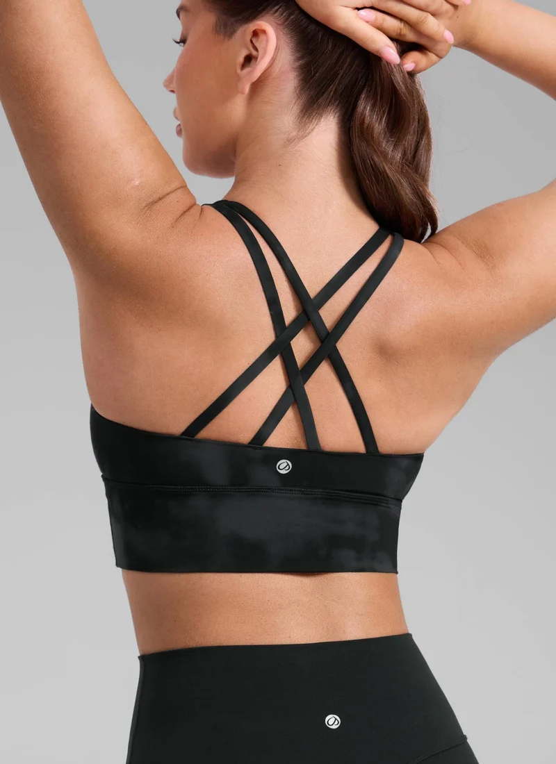 Nakedfeel Longline Criss Cross Back Bra