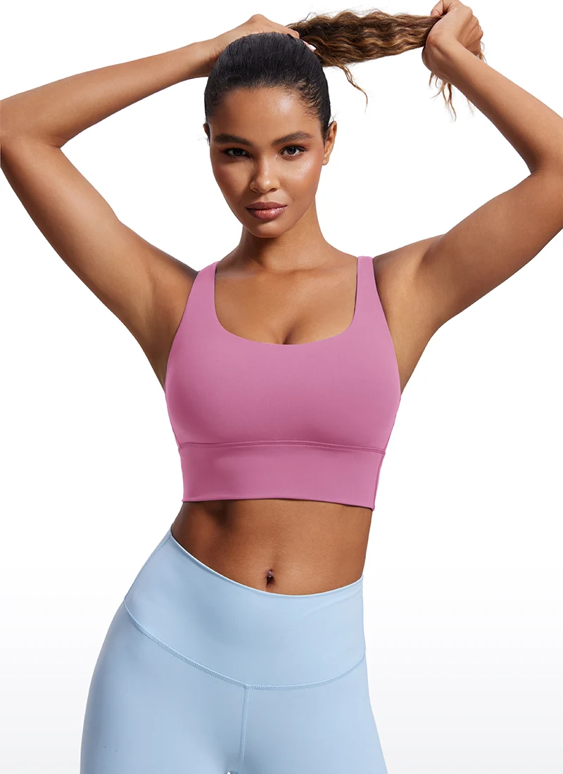 Nakedfeel Longline Criss Cross Back Bra