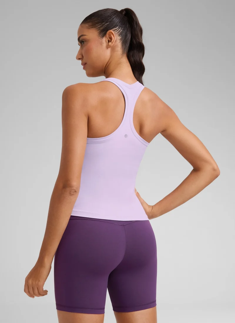 Butterluxe Racerback Waist Length Tank