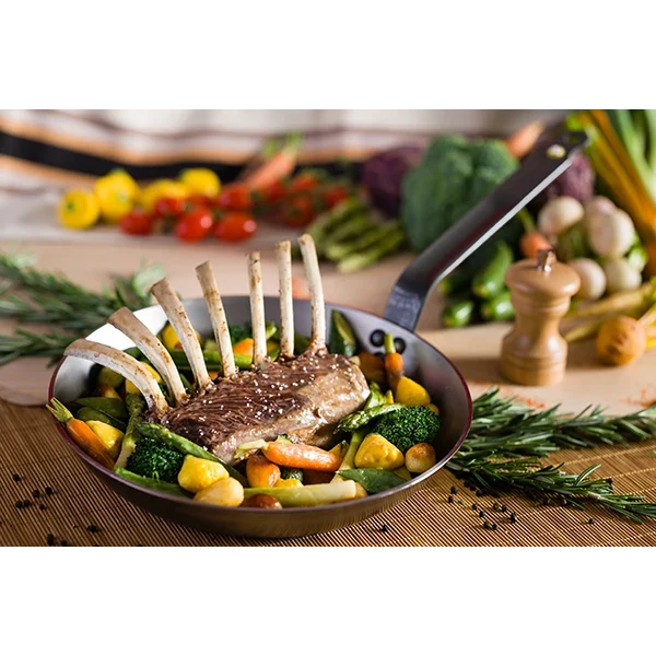 Batterie de cuisine 5 pièces acier Minéral B De Buyer