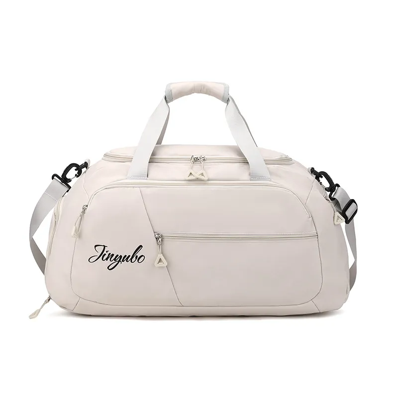 Sac de voyage en nylon contrasté