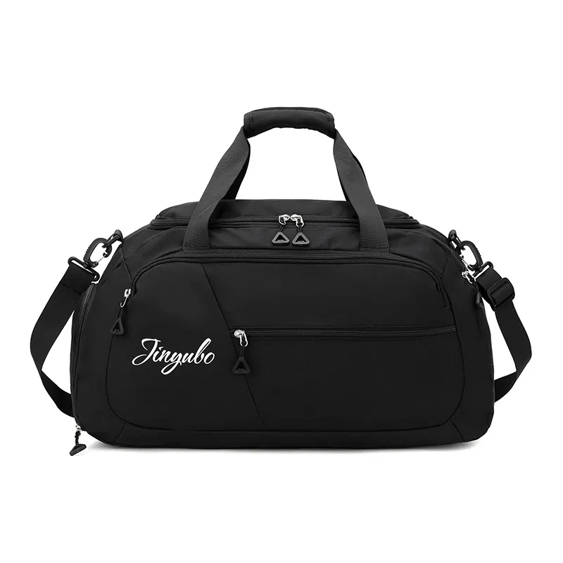 Sac de voyage en nylon contrasté