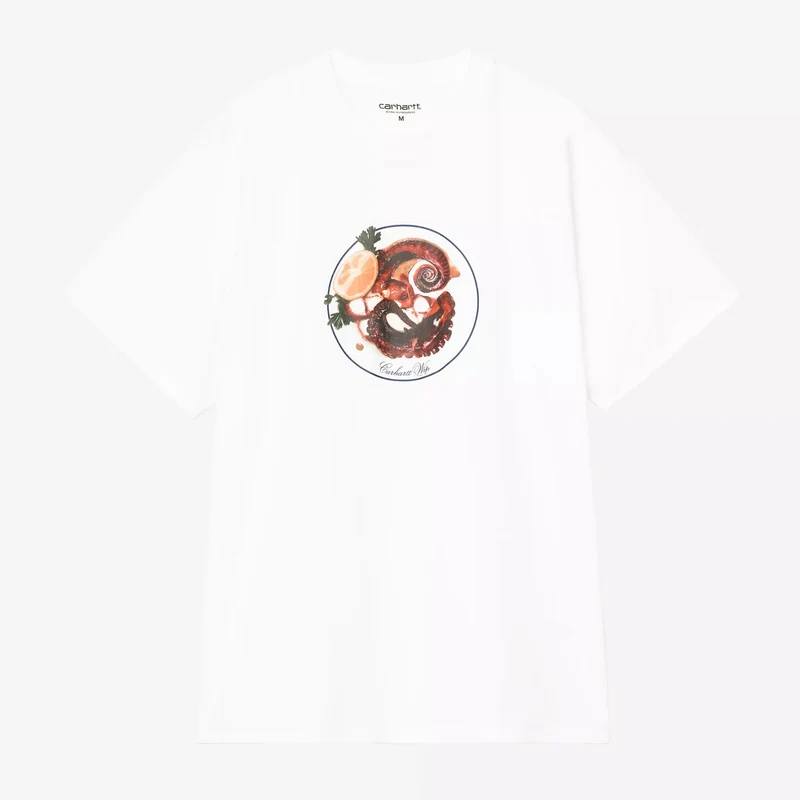 S/S Octopus T-shirt White