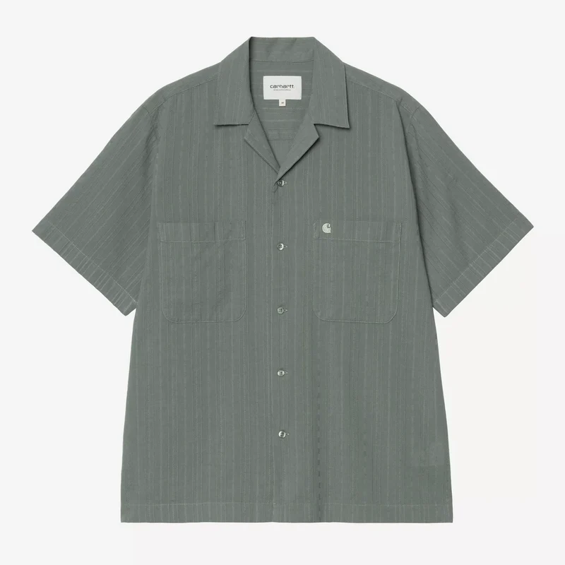 S/S Gareth Shirt Velvet Green