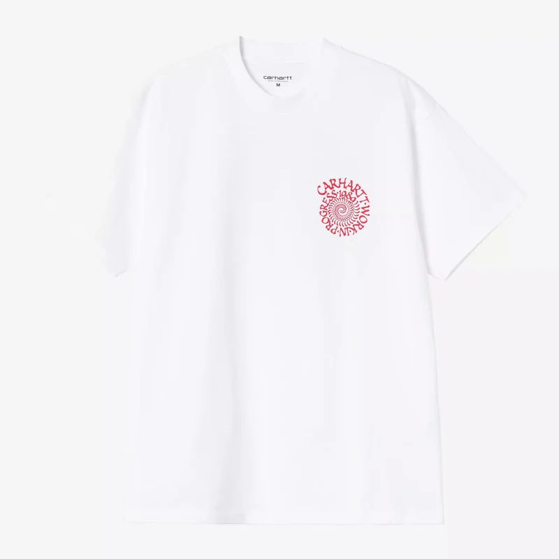 S/S Spirals T-Shirt White