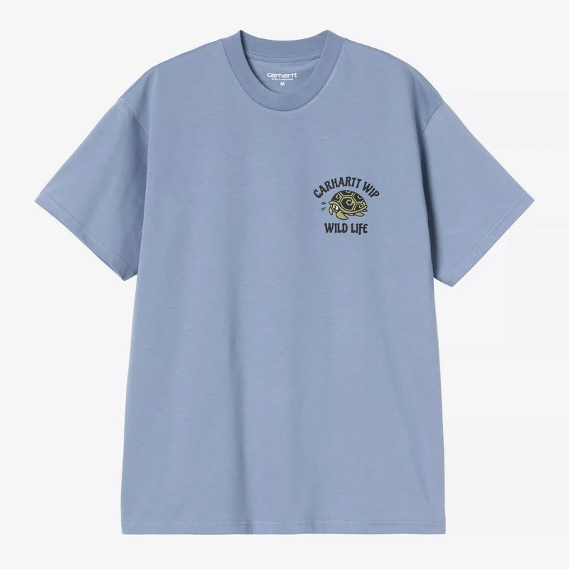 S/S Wild Life T-Shirt Gentle Blue