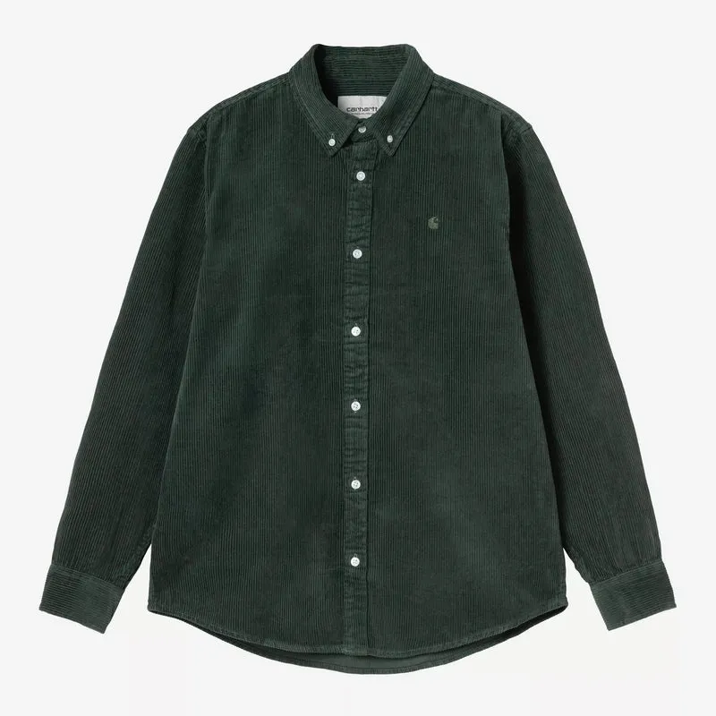 L/S Madison Cord Shirt Sycamore Tree