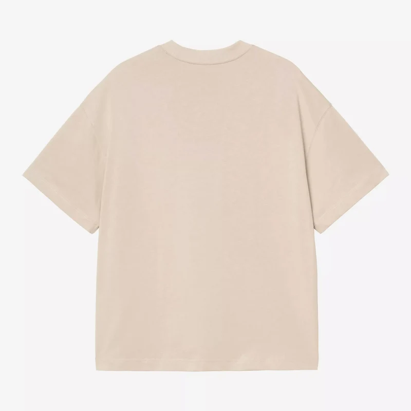 S/S Signature Script T-Shirt Fleur De Sel