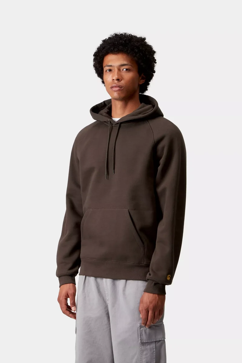 Hooded Chase Sweat Tobacco