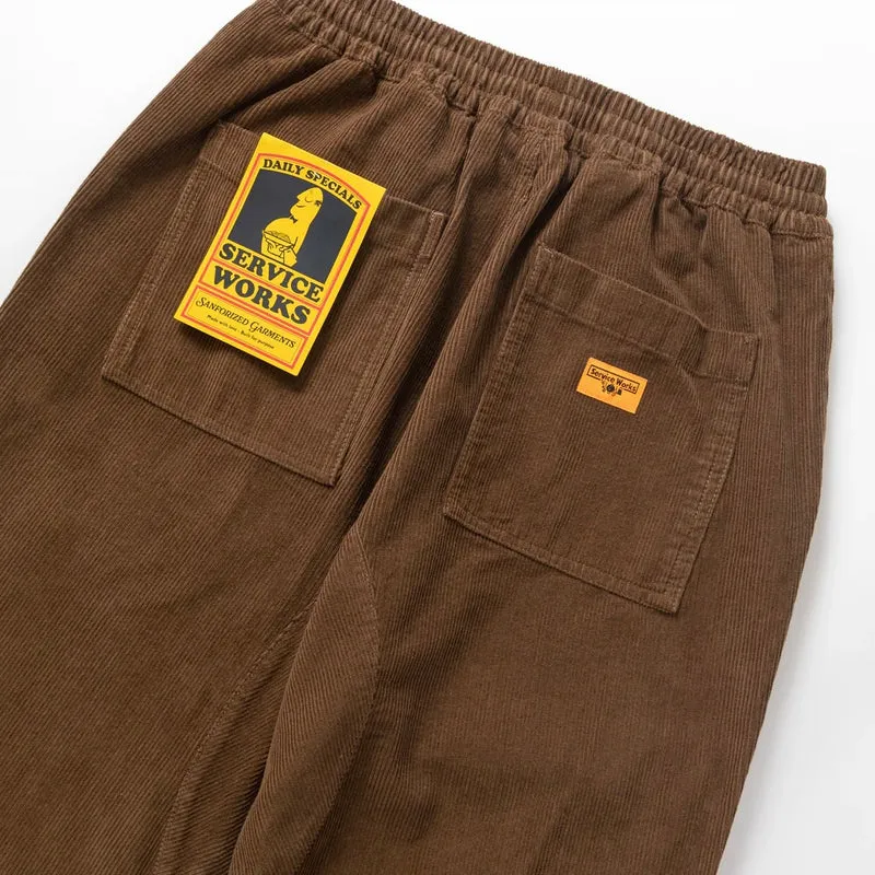 Corduroy Chef Pants Bark