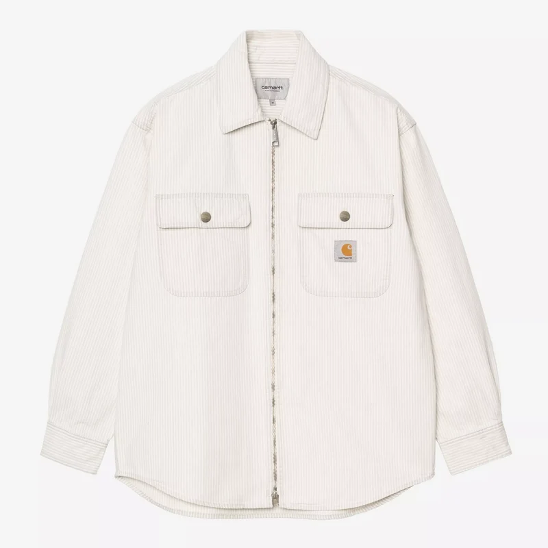 Mercer Shirt Jac Graphite Bleached