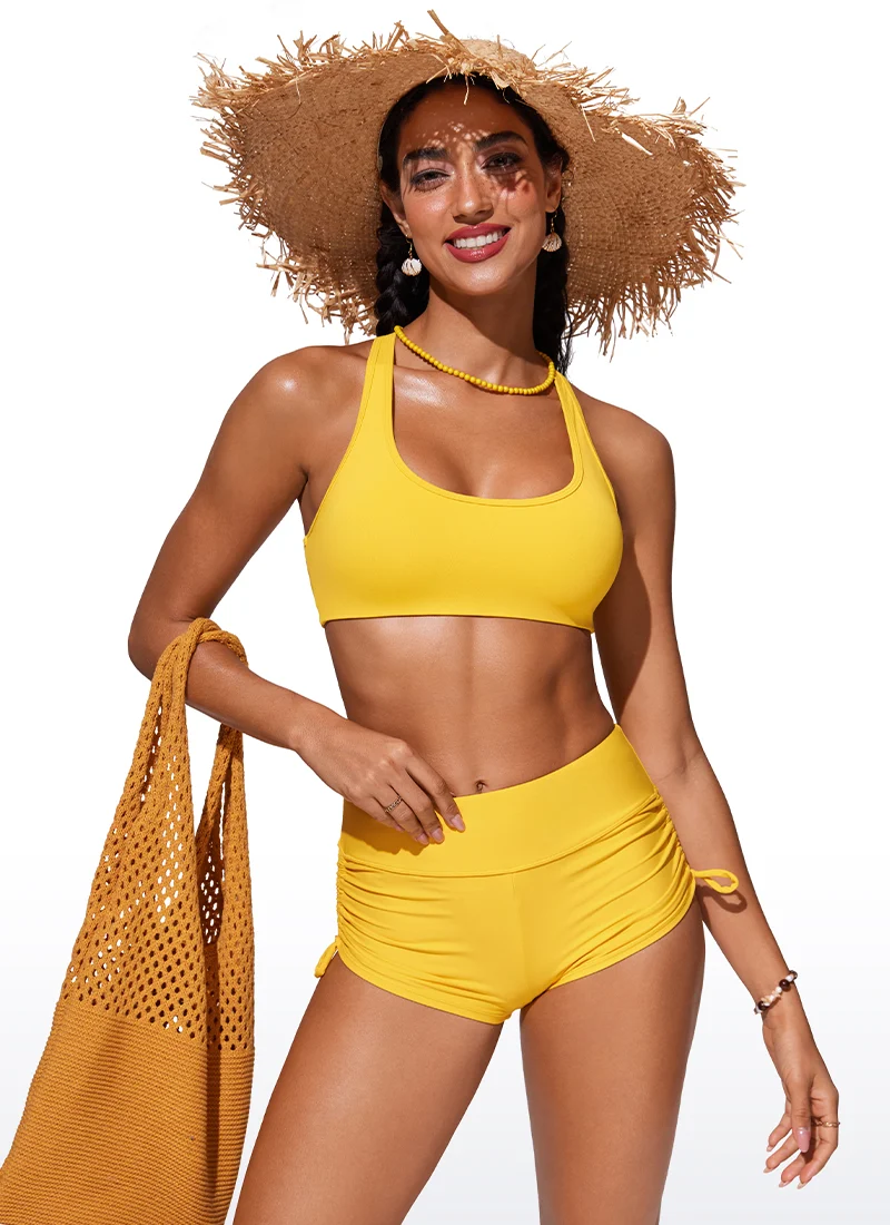 Sunshine U Neck Racerback Bikini Top