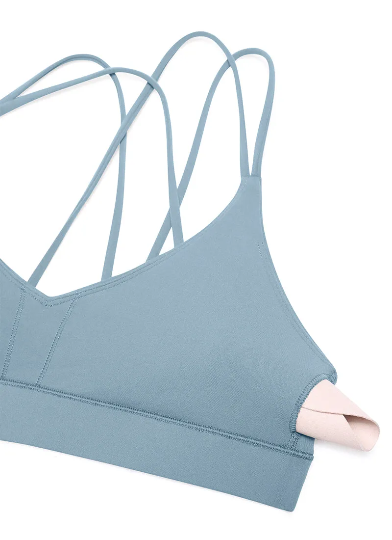 Butterluxe V Neck Strappy Back Bra