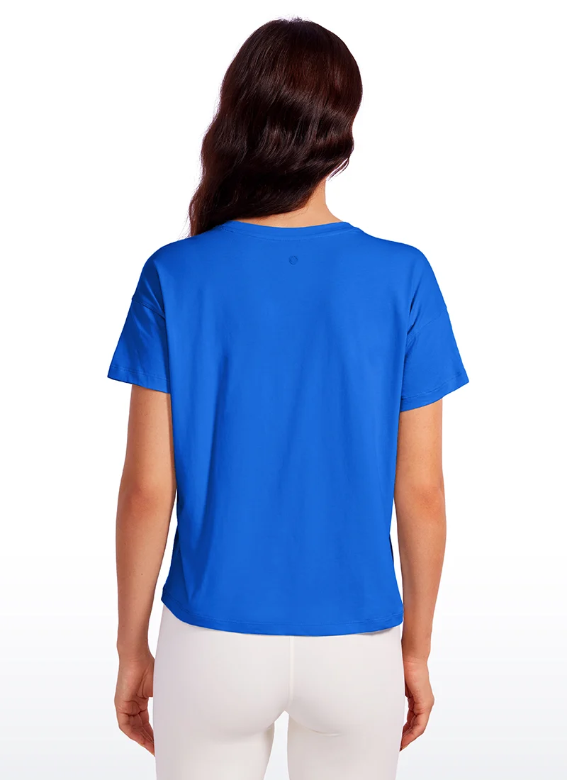 Pima Cotton Loose Fit Short Sleeve