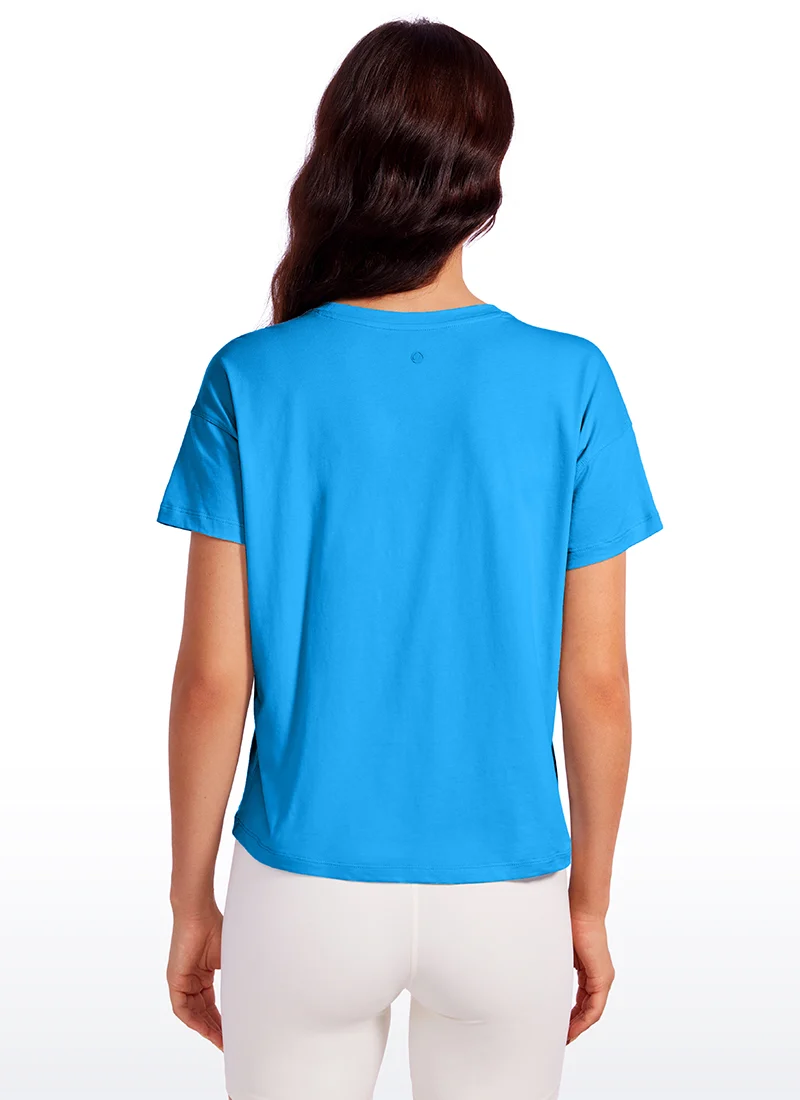 Pima Cotton Loose Fit Short Sleeve