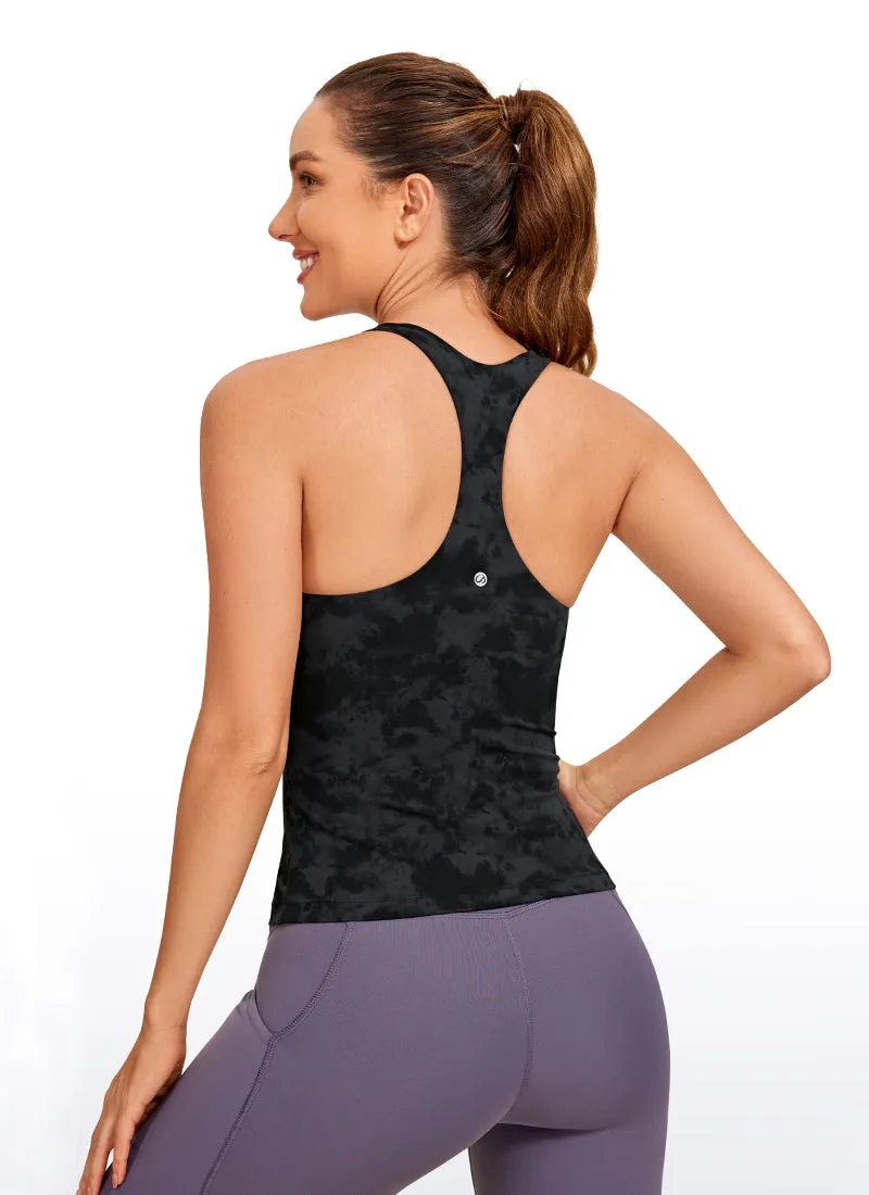 Butterluxe Waist Length Built in Bra Tank