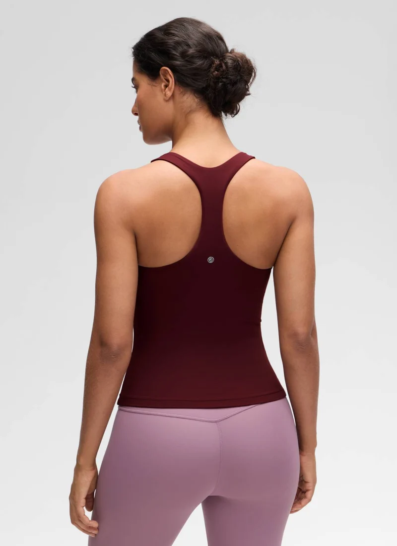 Butterluxe Waist Length Built in Bra Tank