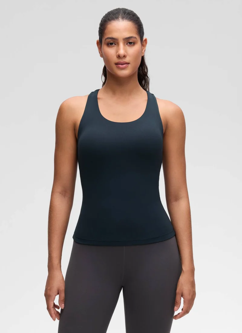 Butterluxe Waist Length Built in Bra Tank