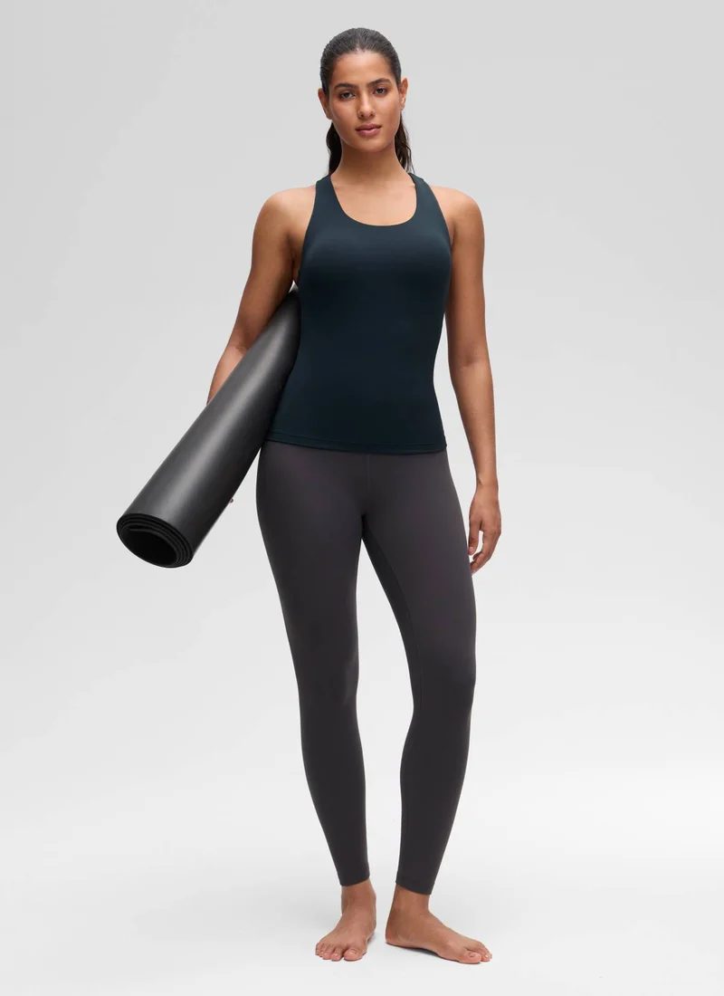 Butterluxe Waist Length Built in Bra Tank