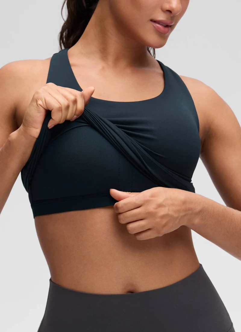 Butterluxe Waist Length Built in Bra Tank