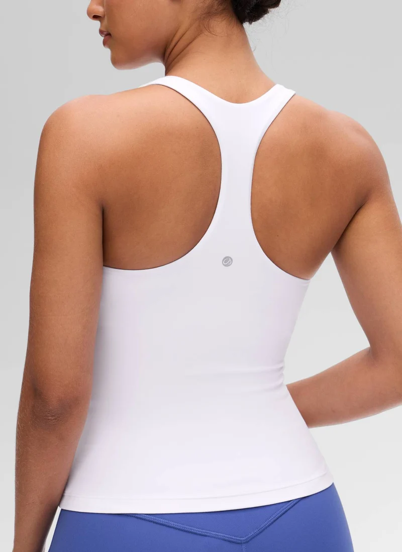 Butterluxe Waist Length Built in Bra Tank
