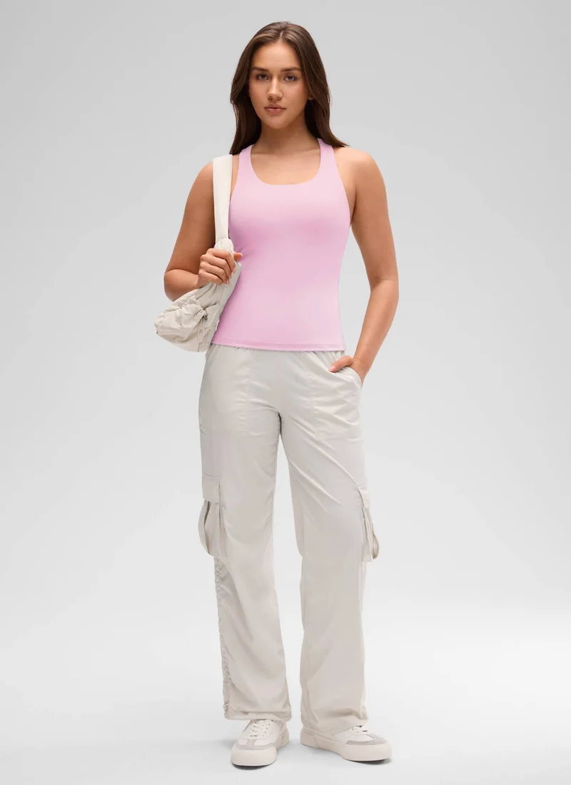 Butterluxe Waist Length Built in Bra Tank