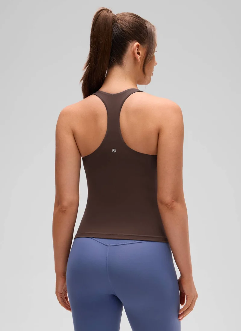Butterluxe Waist Length Built in Bra Tank
