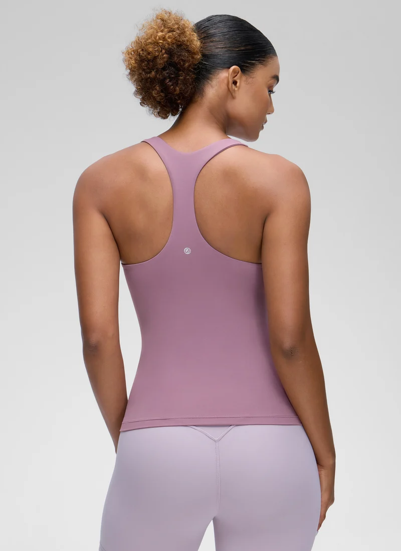 Butterluxe Waist Length Built in Bra Tank