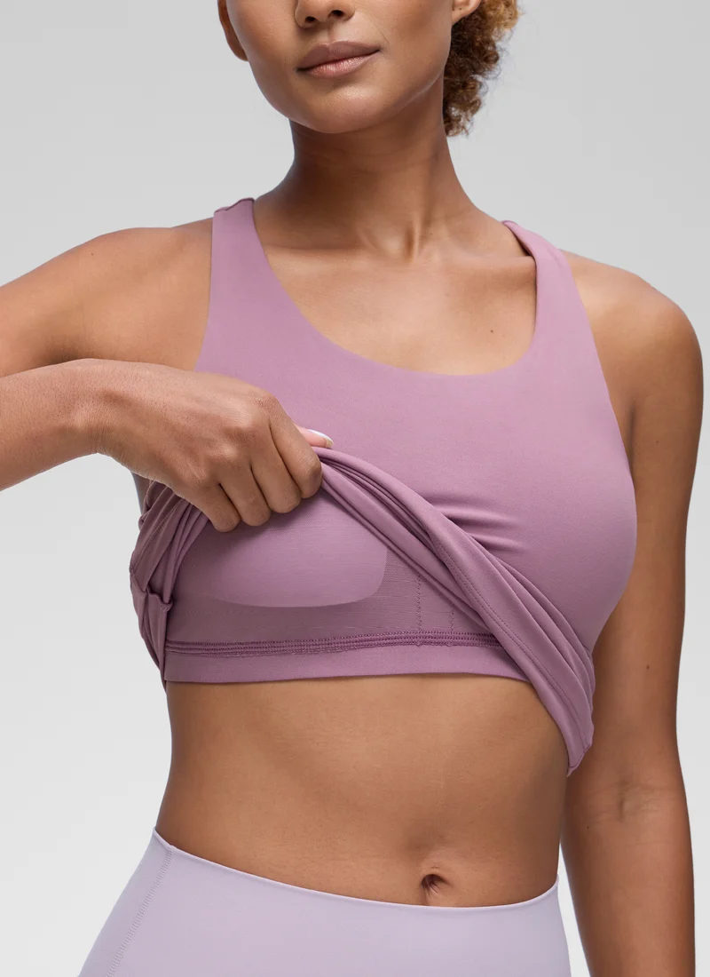 Butterluxe Waist Length Built in Bra Tank