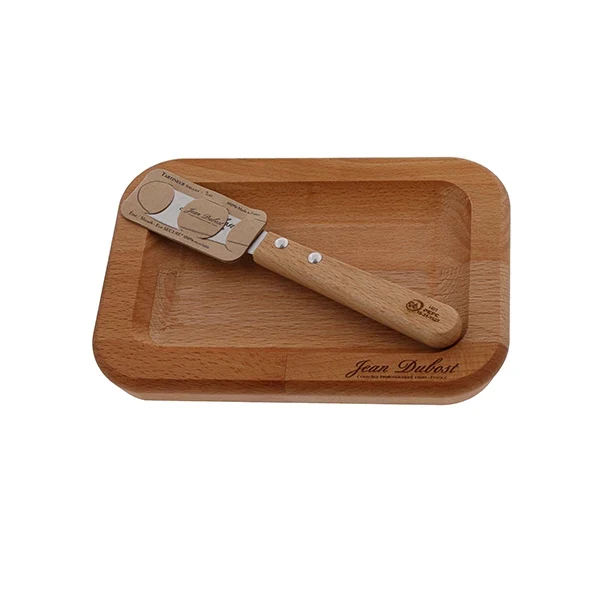 Beurrier et tartineur Tradition en bois de hêtre Jean Dubost