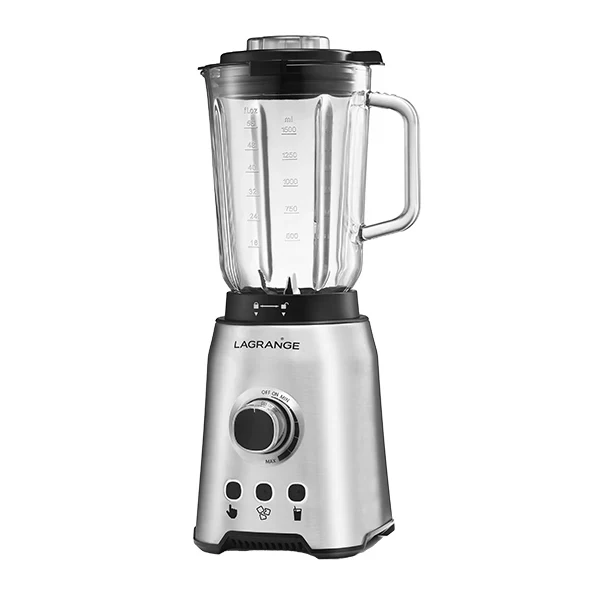 Blender inox avec bol en verre 2L 1200 W Lagrange